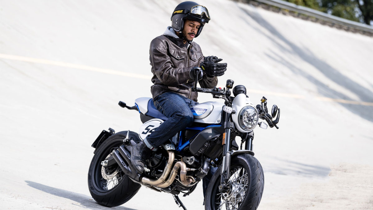 Ducati store scrambler apparel